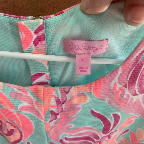EUC A-Line Lilly Pulitzer dress in an XL gorgeous dress - Picture 2 of 4